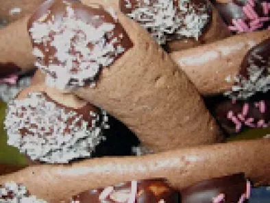 Doigts de fée au chocolat et à la noix de coco. - photo 2