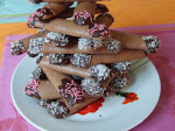 Doigts De Fee Au Chocolat Et A La Noix De Coco Recette Ptitchef