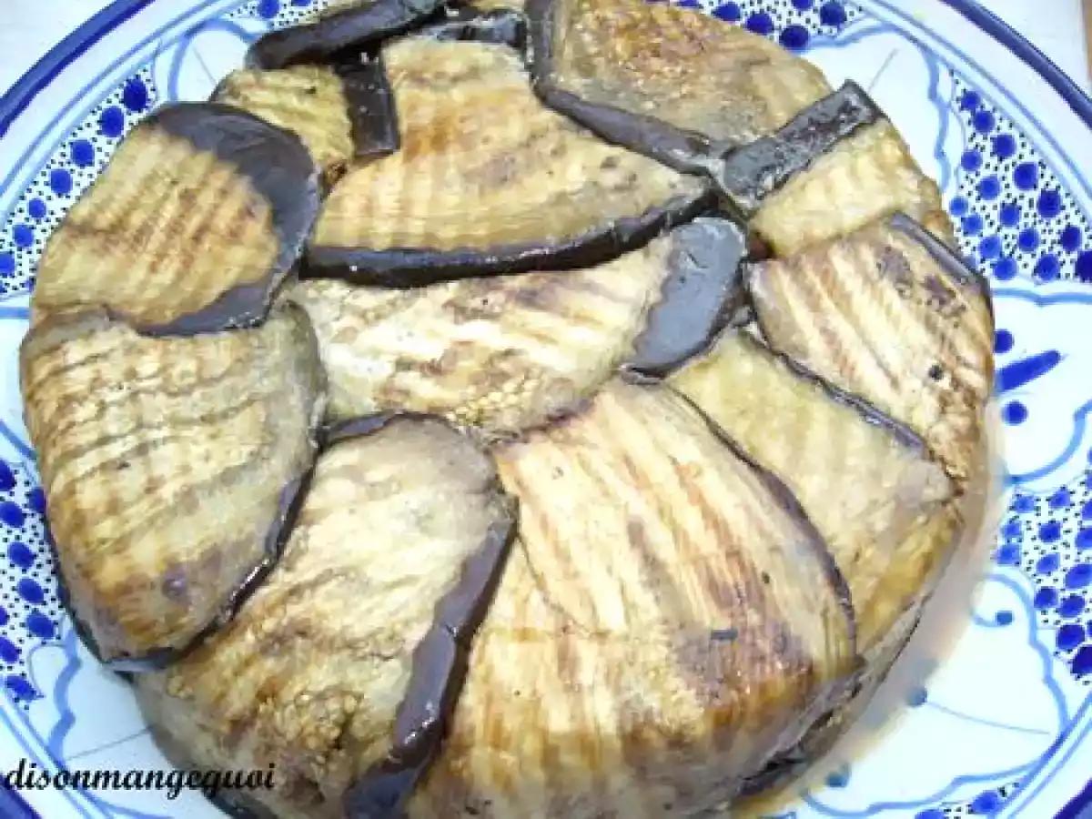 Dôme d'aubergines grillées à l'agneau - photo 2