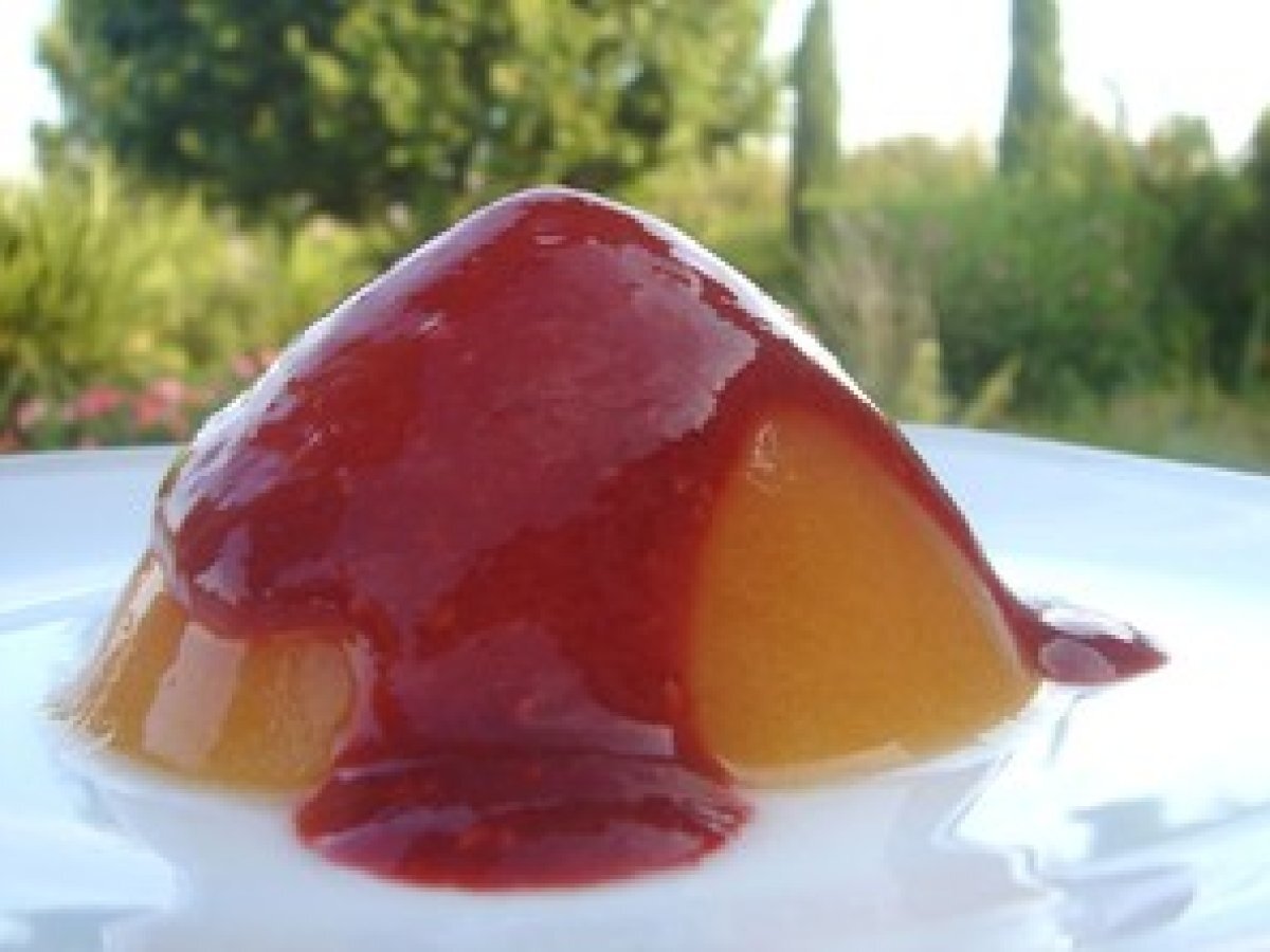 Dome de melon au coulis acidulé Recette Ptitchef