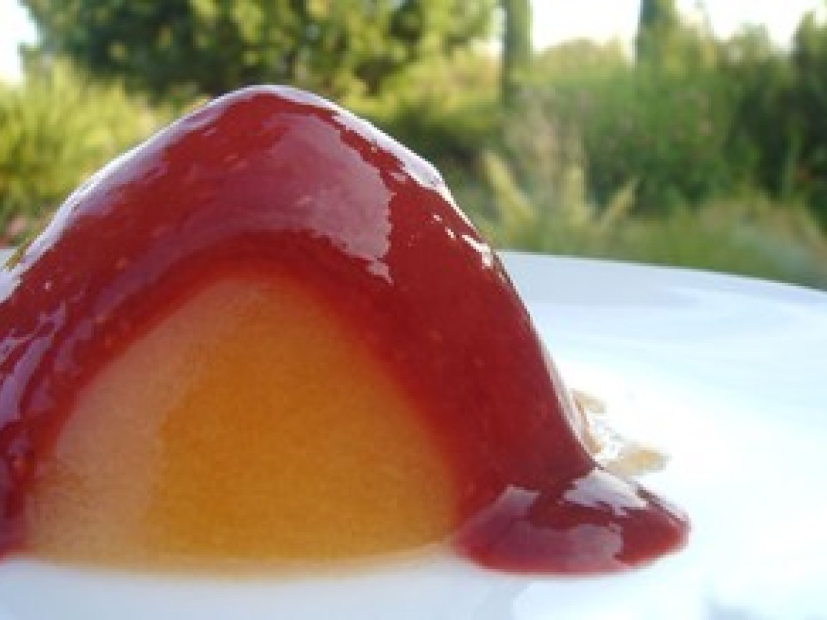 Dome de melon au coulis acidulé Recette Ptitchef