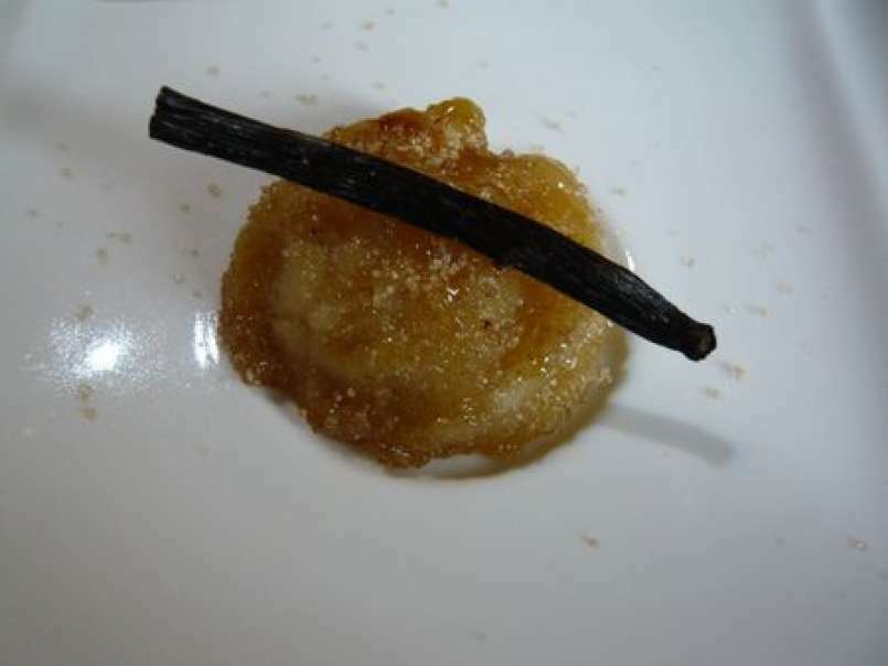 Dôme glacé de pommes vanillées en caramel croquant ! - photo 2