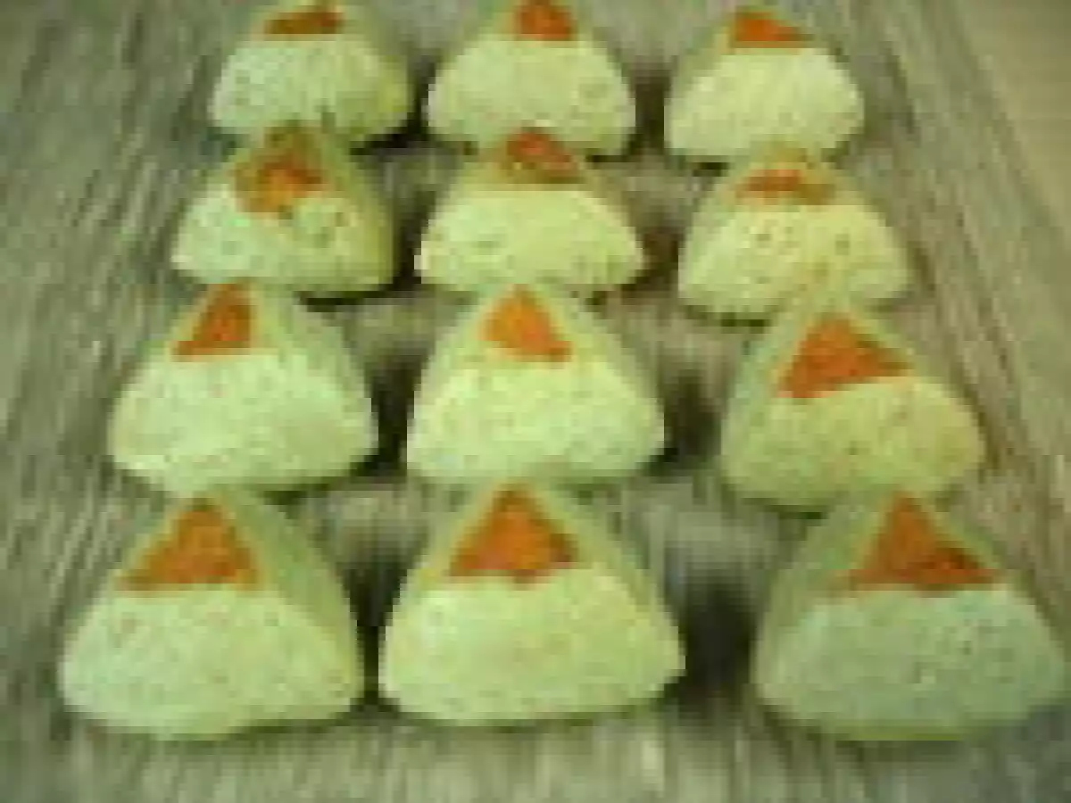 Dômes au crabe (surimi) Sauce citronnée