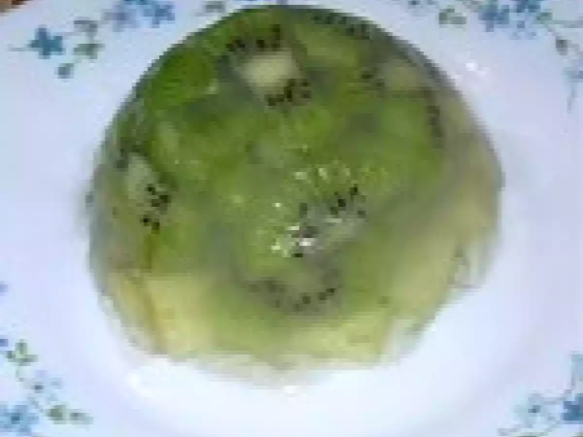 Dômes de fruits à l'agar agar