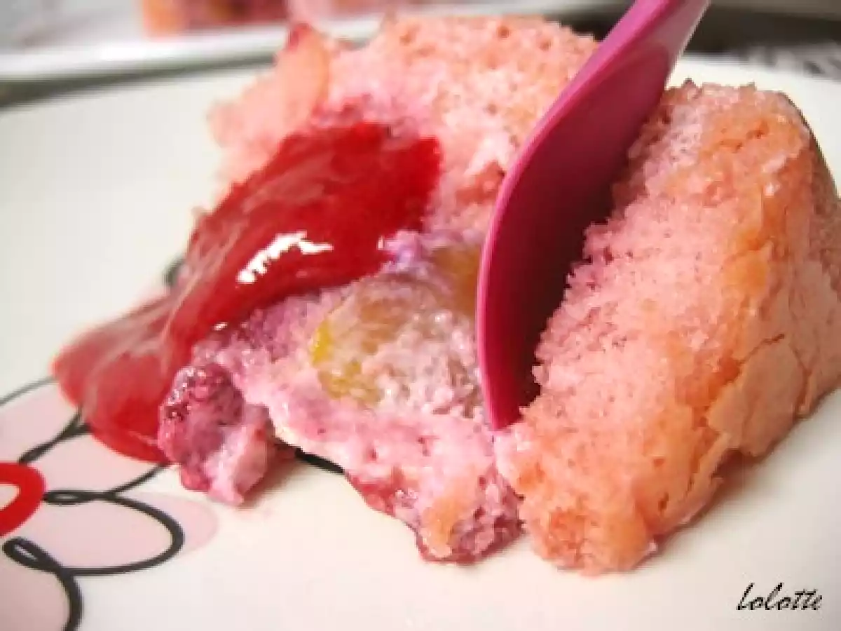 Dora et la Charlotte rose (sans gélatine ni agar agar) ? - photo 3