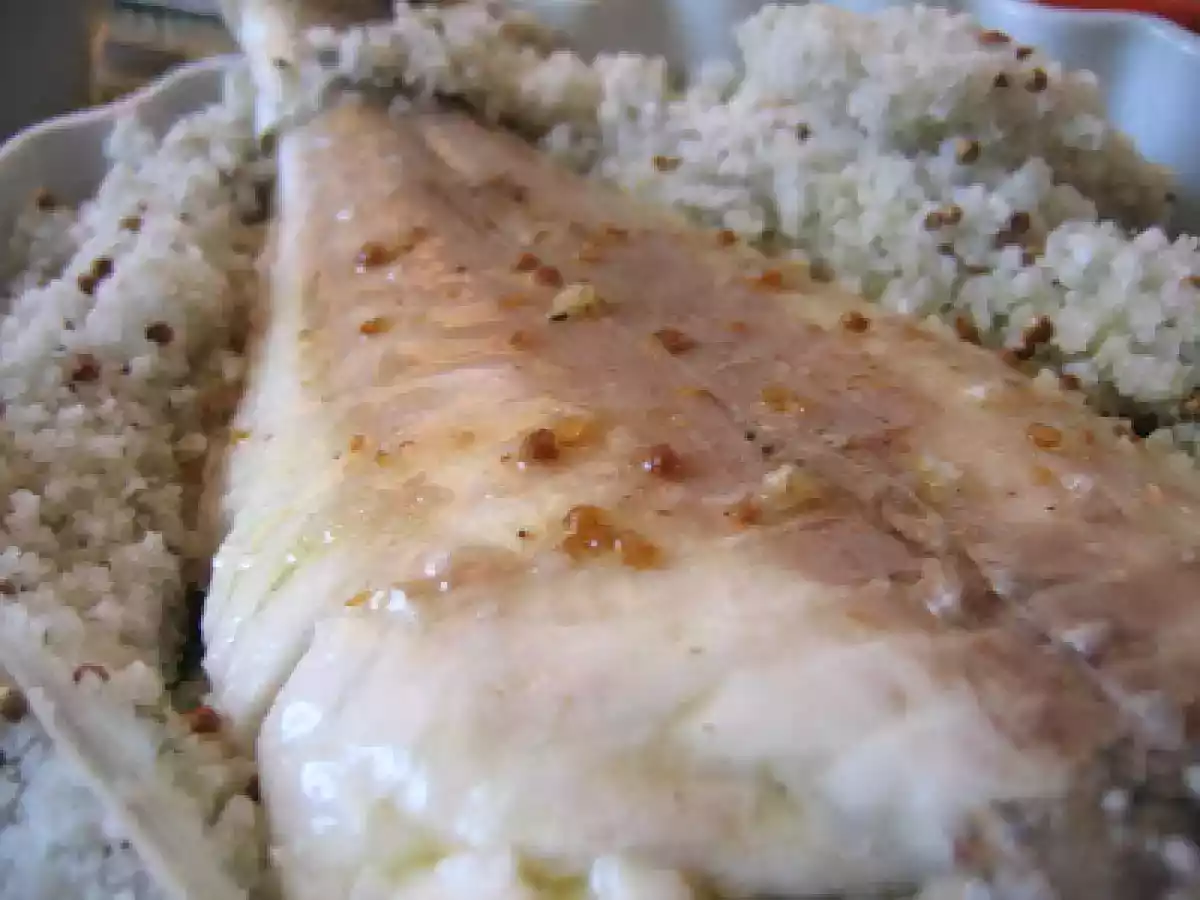 Dorade, coriandre & sel de guérande pour un casse-croûte peu conventionnel...