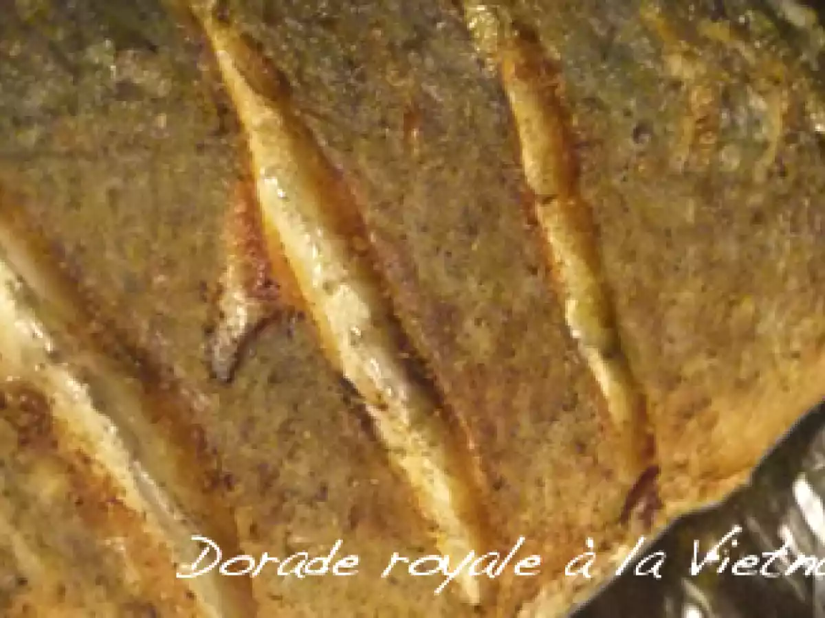 Dorade Royale à la vietnamienne - photo 2