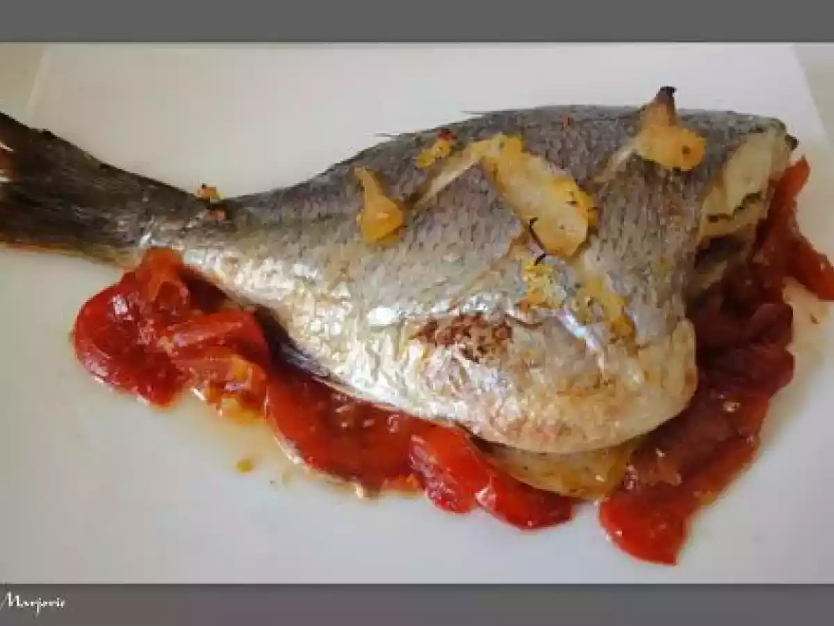 Dorade royale au citron confit et gingembre