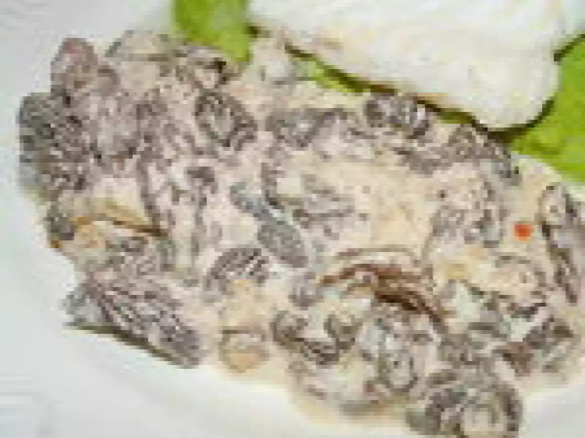 Dos de cabillaud, crème de petits pois et morilles - photo 3