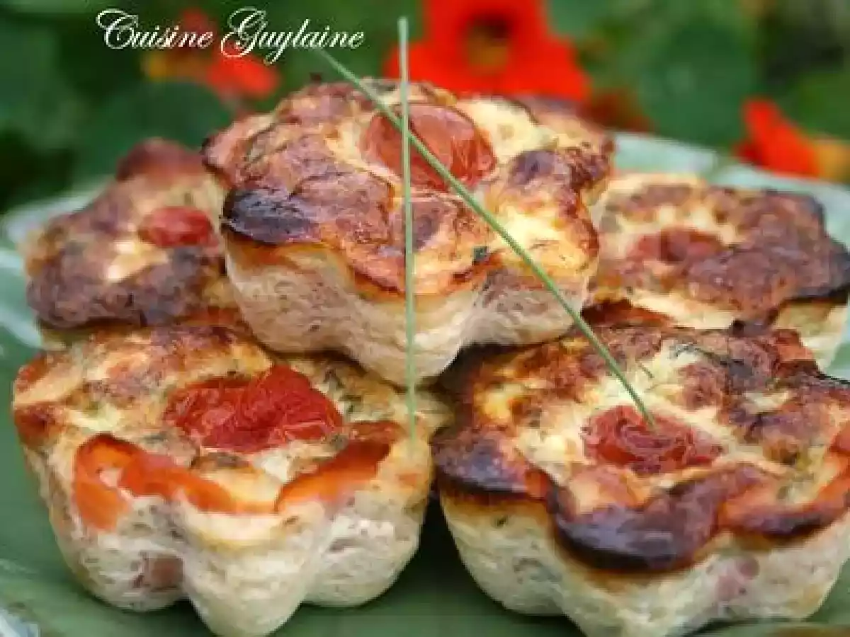 Dos de cabillaud et petits flans de saumon aux courgettes et au chèvre cendré - photo 6