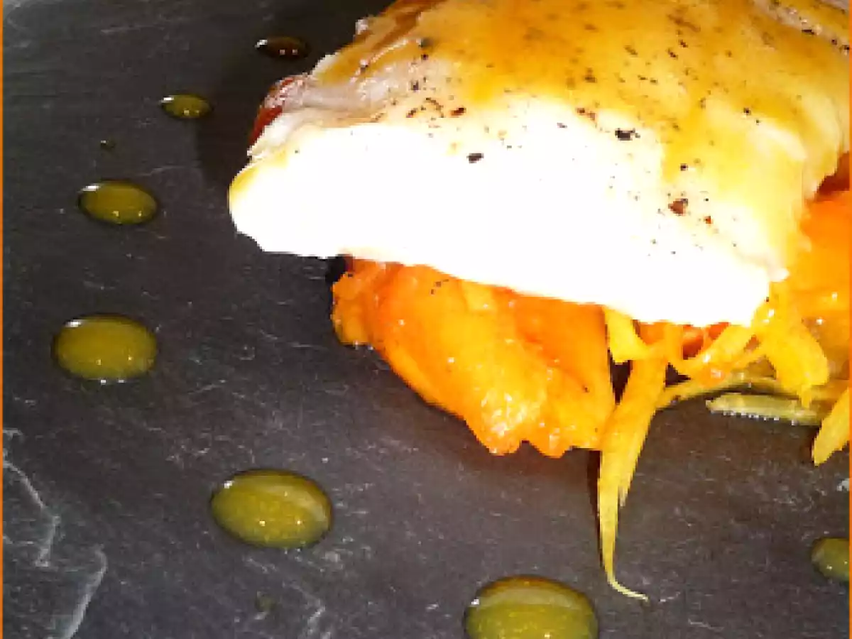 Dos de Cabillaud et Sauce Exotique ...