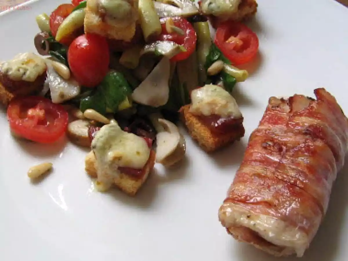 Dos de lapin roulé - Kaninchenrückenrolle