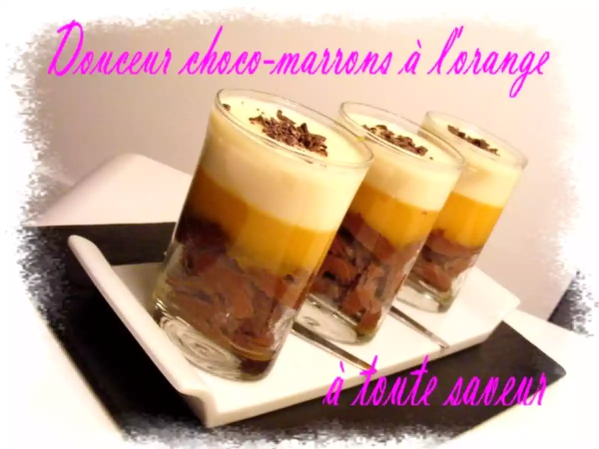 Douceur choco-marron à l'orange - photo 2