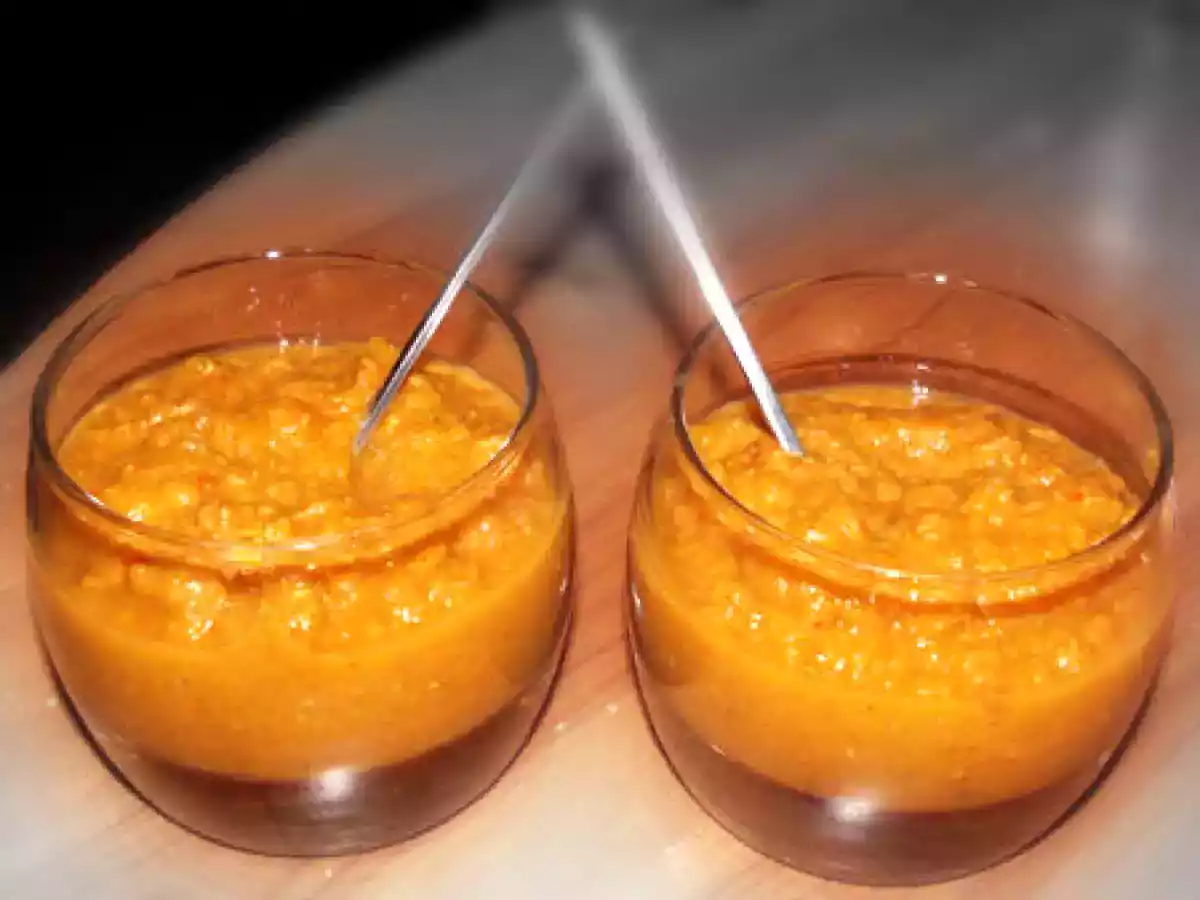 Douceur de lentilles corail à l'indienne