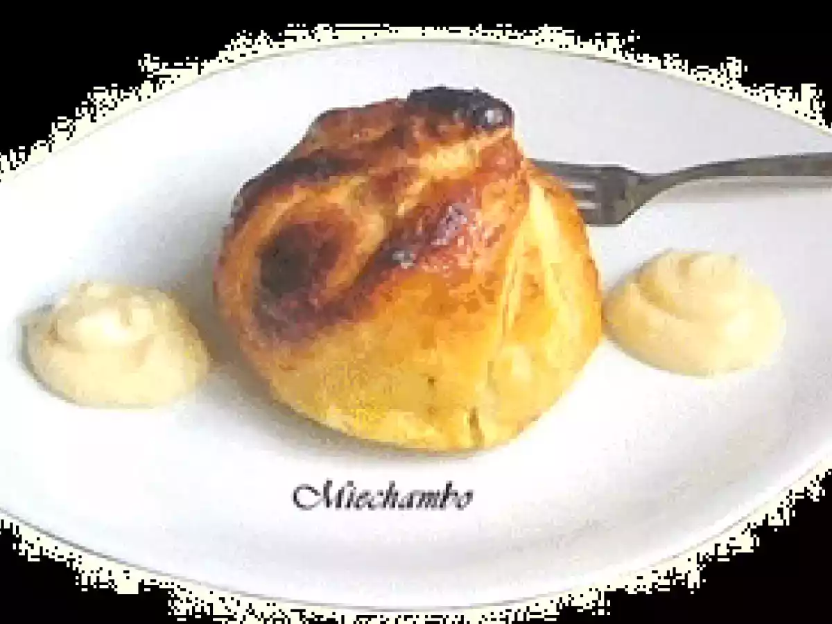 DOUILLONS AUX POMMES ET CREME AU RHUM - photo 2