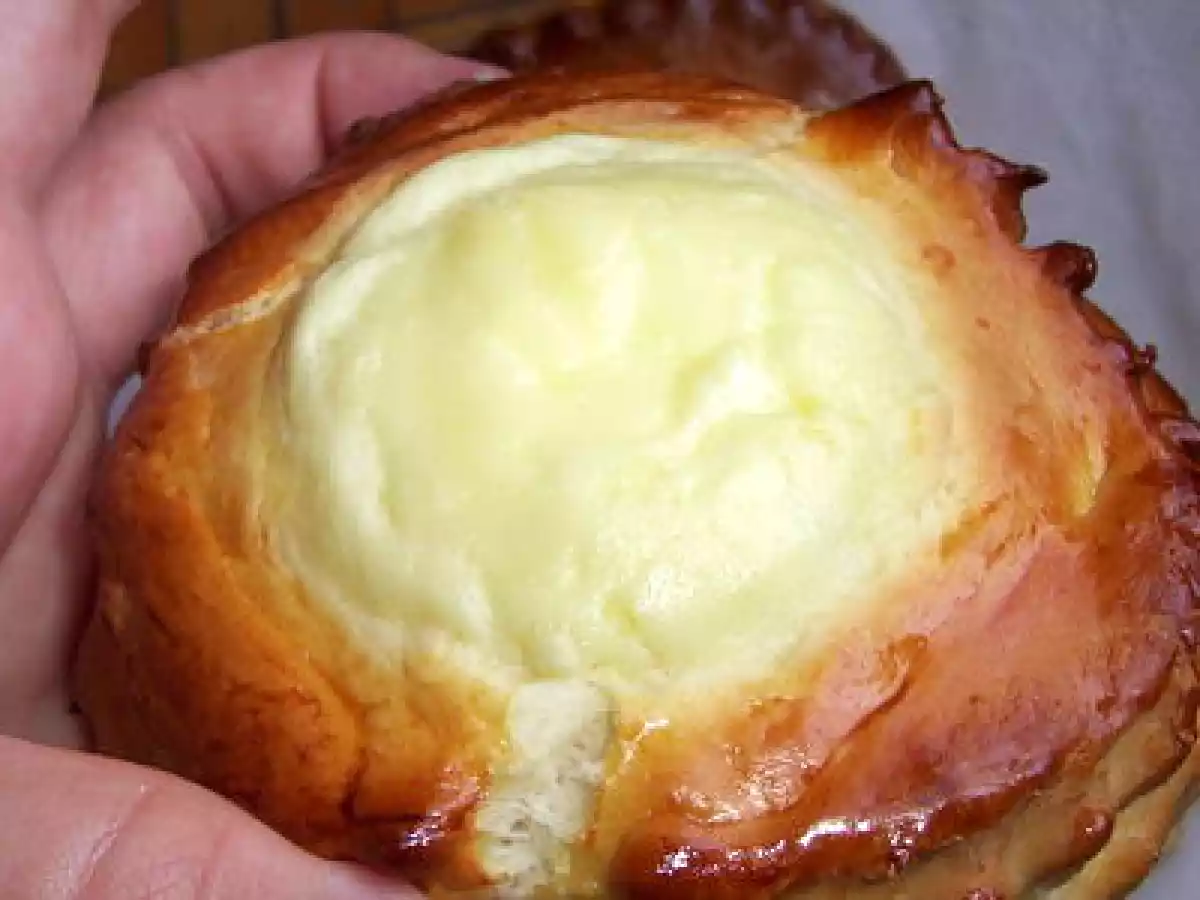 Dro d'ówki z serem...ou brioche polonaise au fromage blanc - photo 2