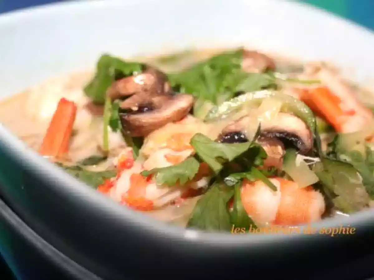Du bouillon de tourteau pour une soupe thaï - photo 2