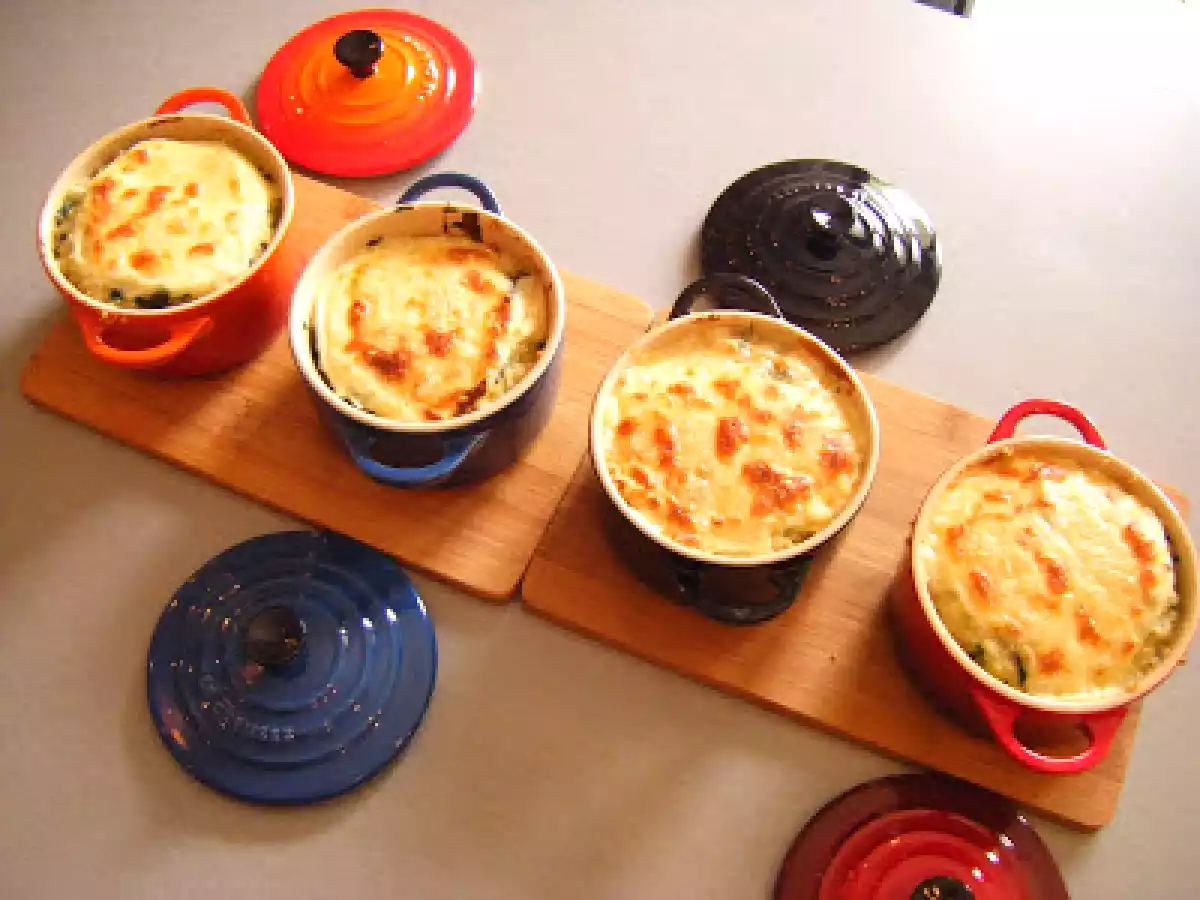 Du carré potager à la cassolette - Cassolettes de poirée et quinoa au parmesan - photo 2