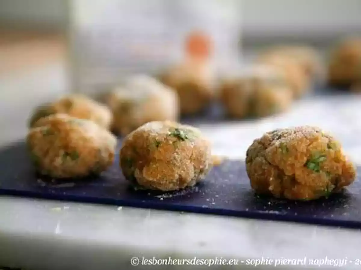 Du poulet pour des bouchées apéros épicées thaï, sans gluten et sans oeuf