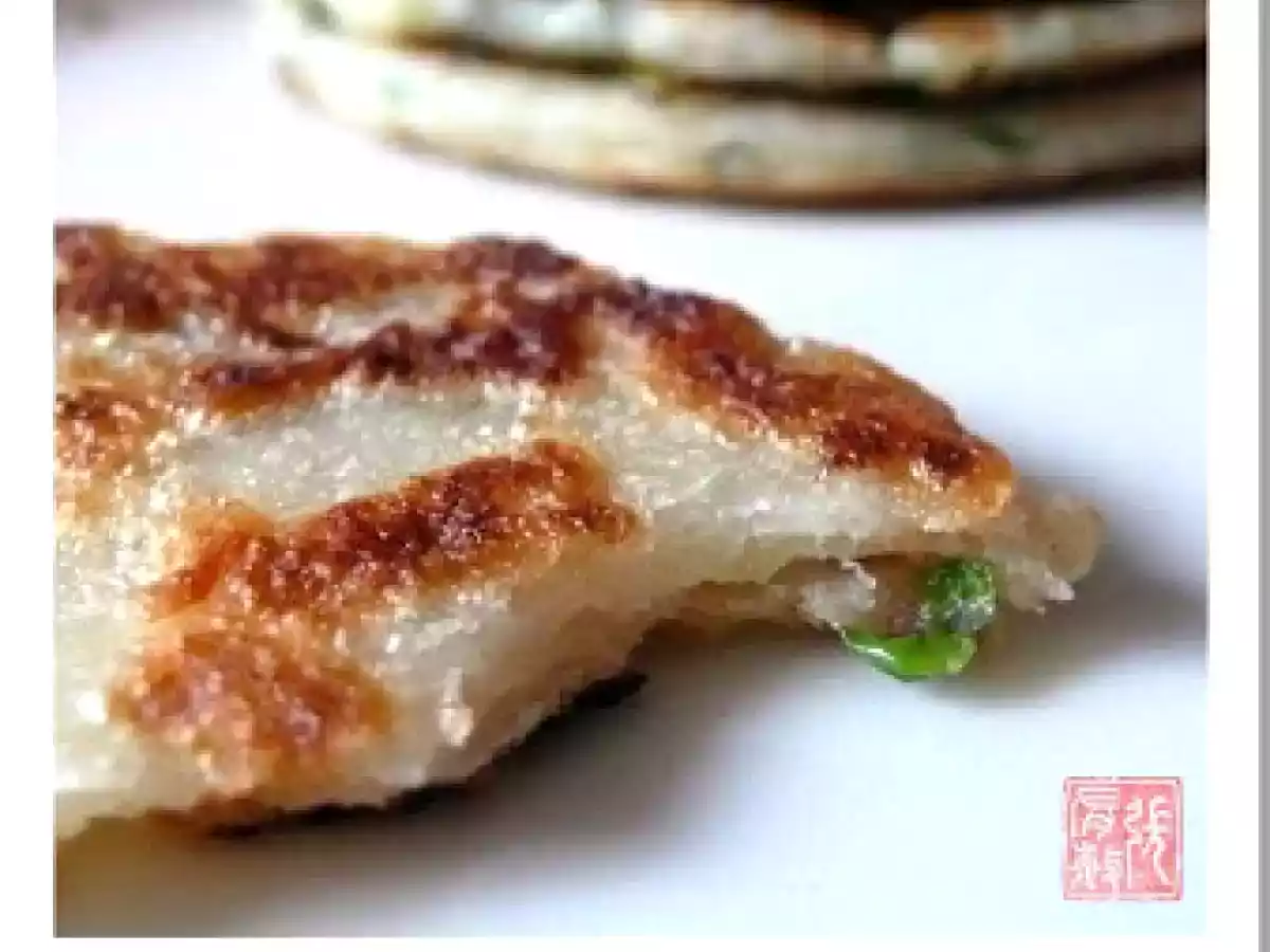 Du salé au petit déjeuner (crêpes chinoises à la ciboule) - photo 2