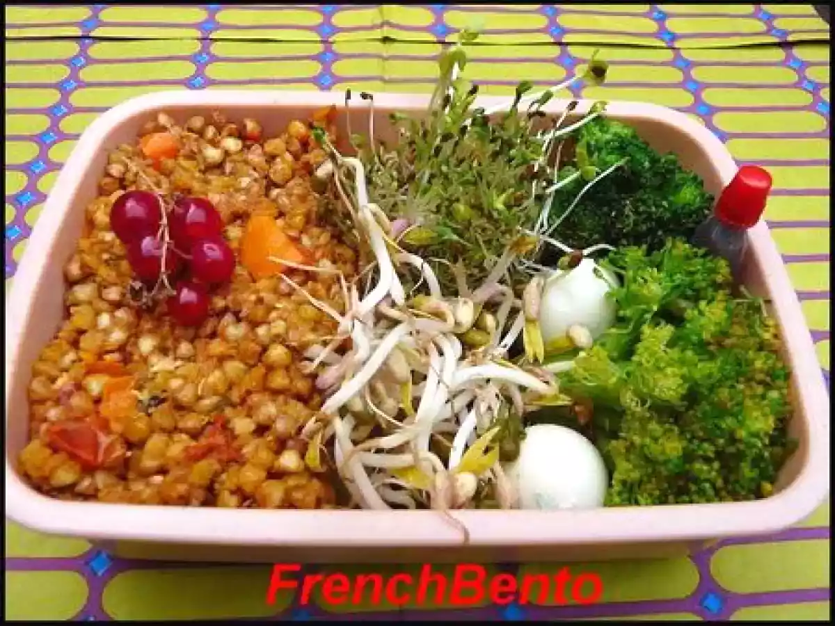 Du sarrasin pour le train (I love my rice cooker)