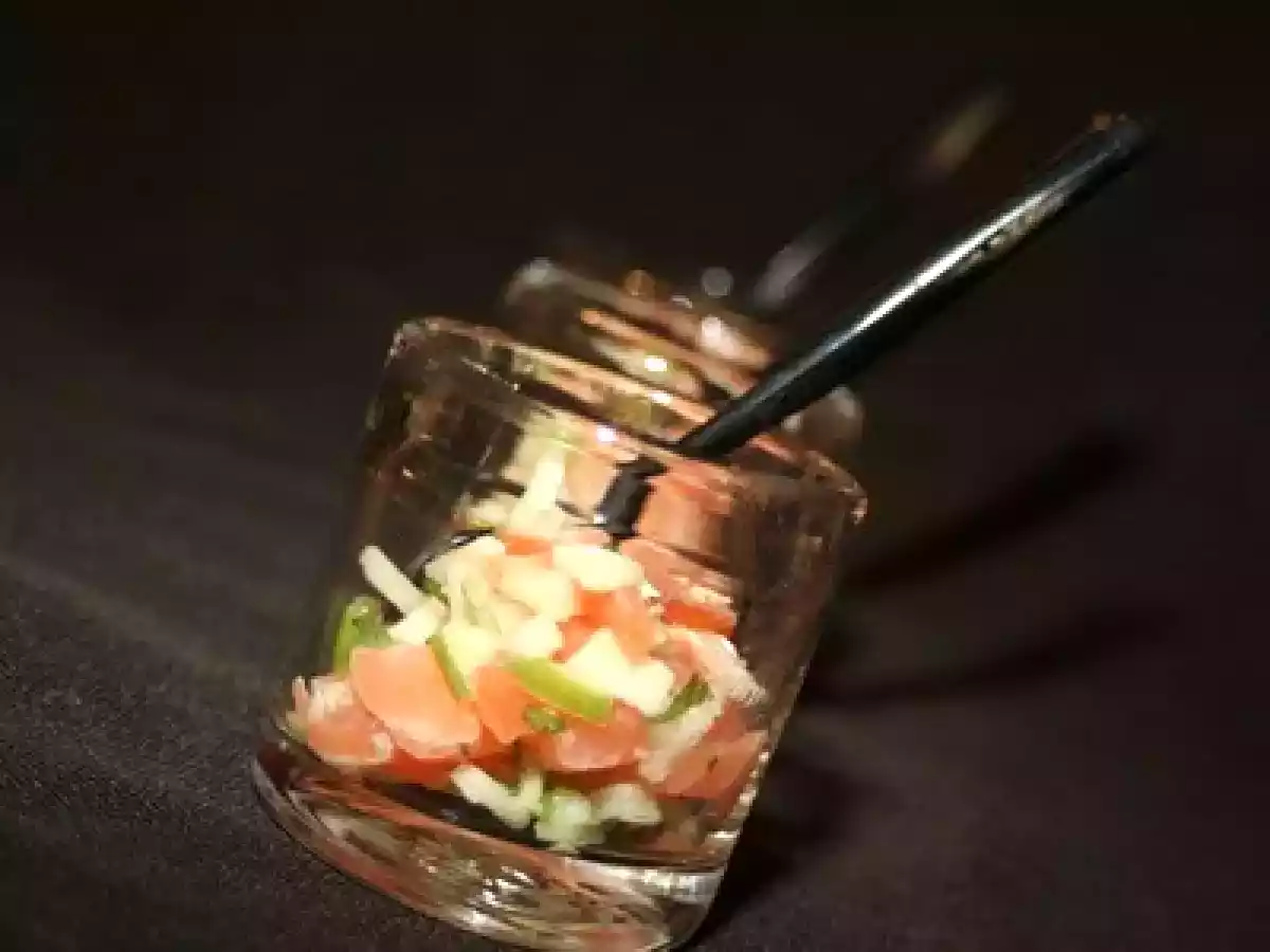 Du saumon pour un tartare en petites verrines - photo 2