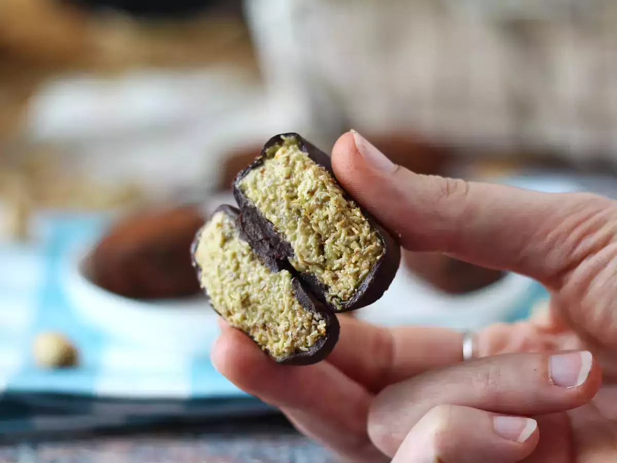 Dubaï chewy cookies, la recette virale des mochis garnis à la pistache et au kadaïf - photo 4