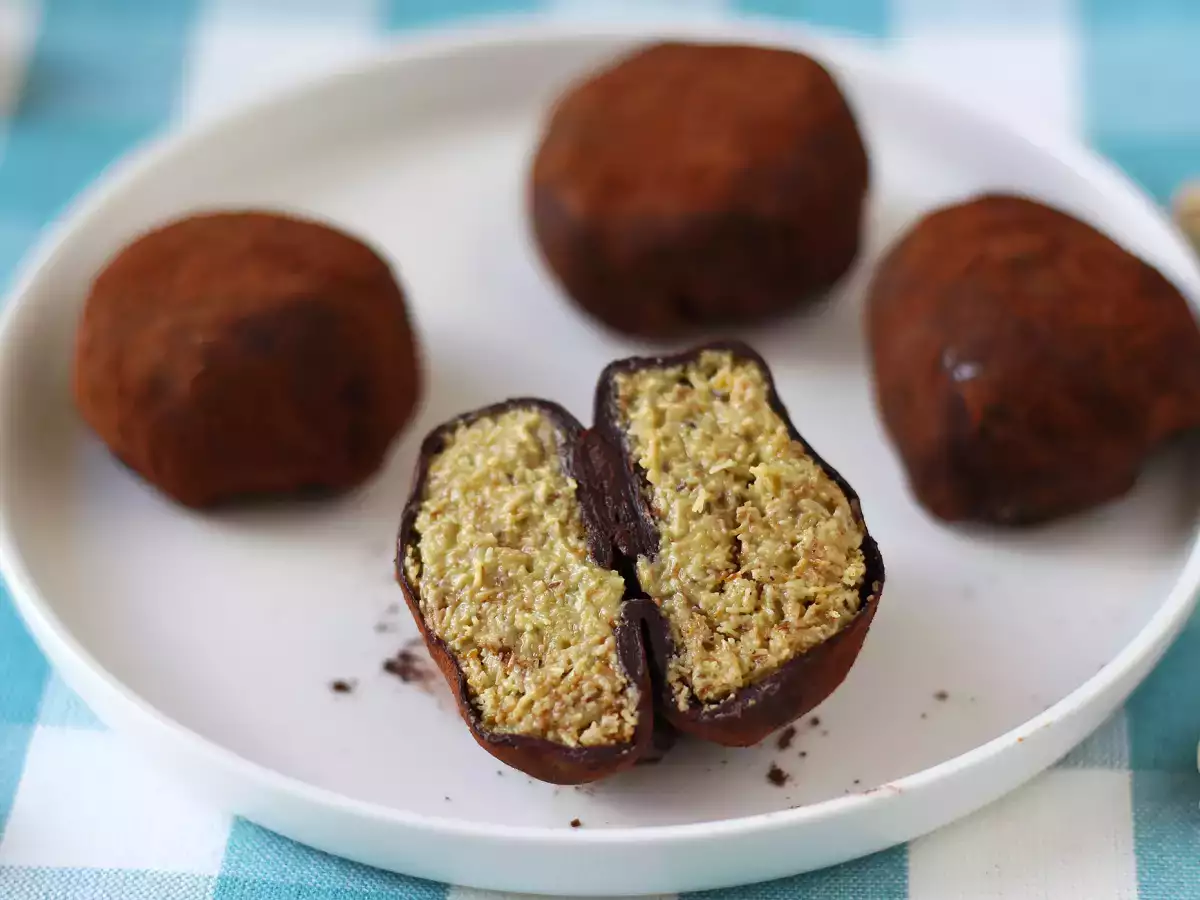 Dubaï chewy cookies, la recette virale des mochis garnis à la pistache et au kadaïf - photo 5