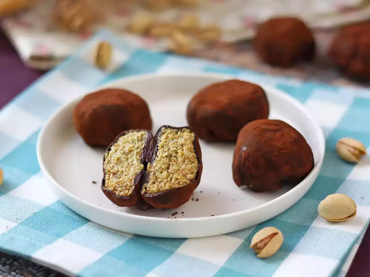 Dubaï chewy cookies, la recette virale des mochis garnis à la pistache et au kadaïf - photo 7