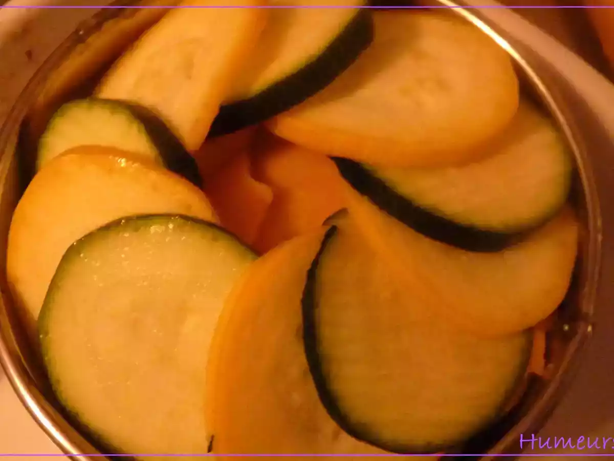 Duo de courgettes au cheddar - photo 2