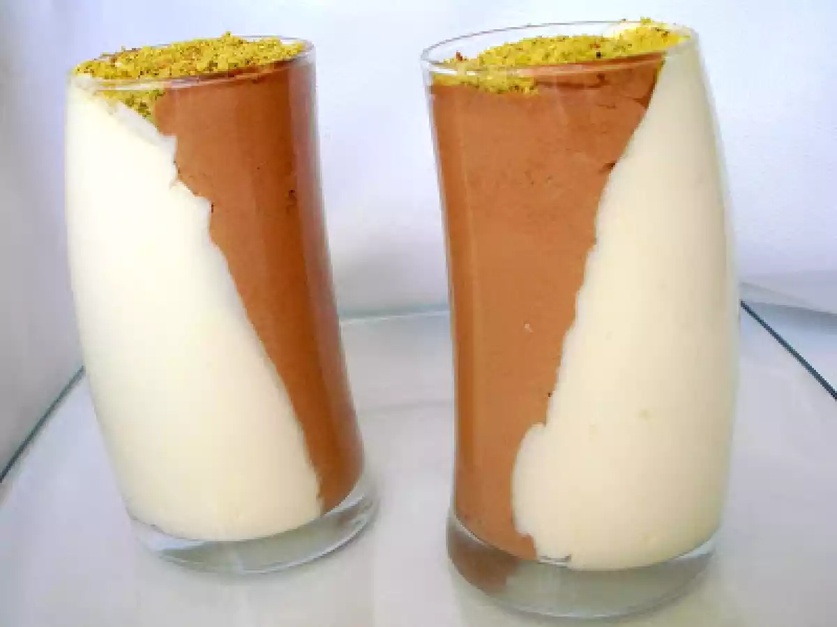 DUO DE MOUSSE AU CHOCOLAT NOIR ET BLANC - photo 4