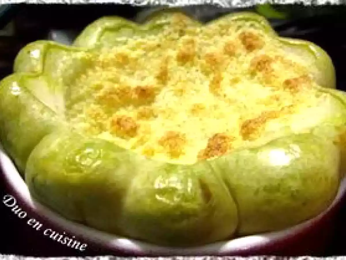 Duo de pâtissons soufflés