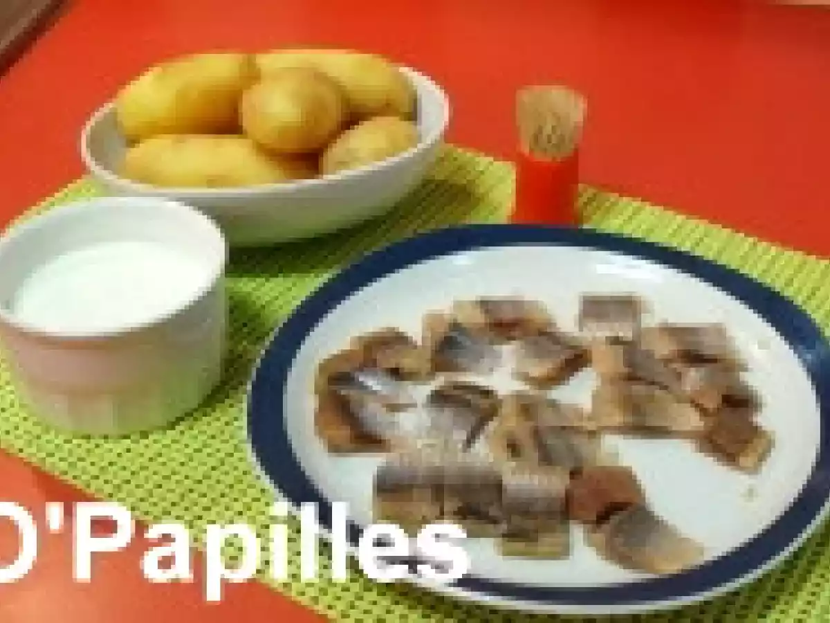 Duo de pommes de terre et hareng fumé - photo 2