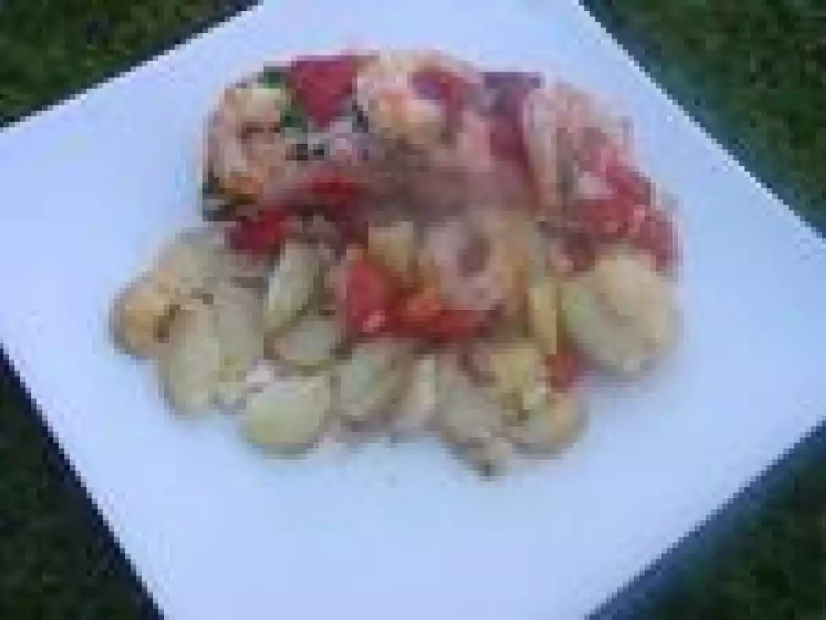 Duo de saumon et crevettes en papillote - photo 2