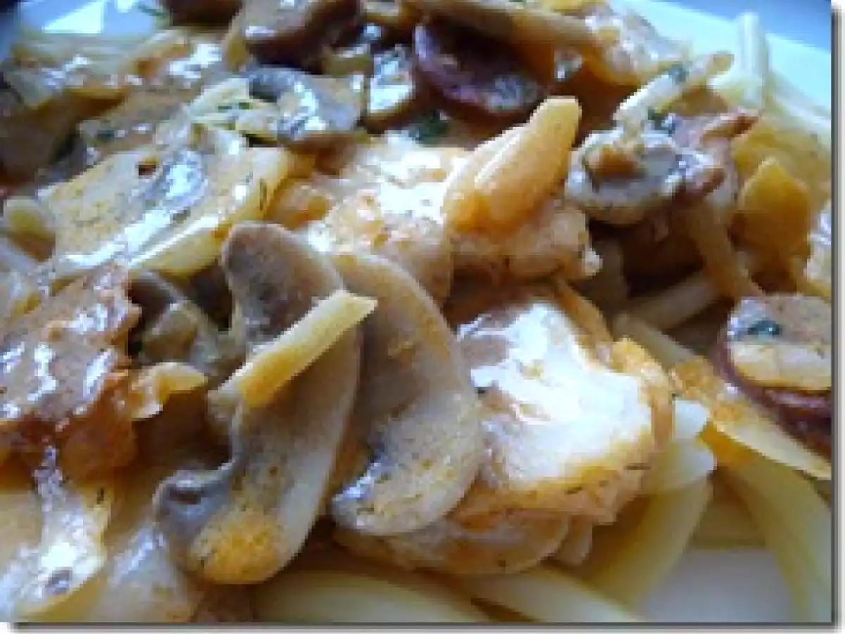 Duo poisson et chorizo