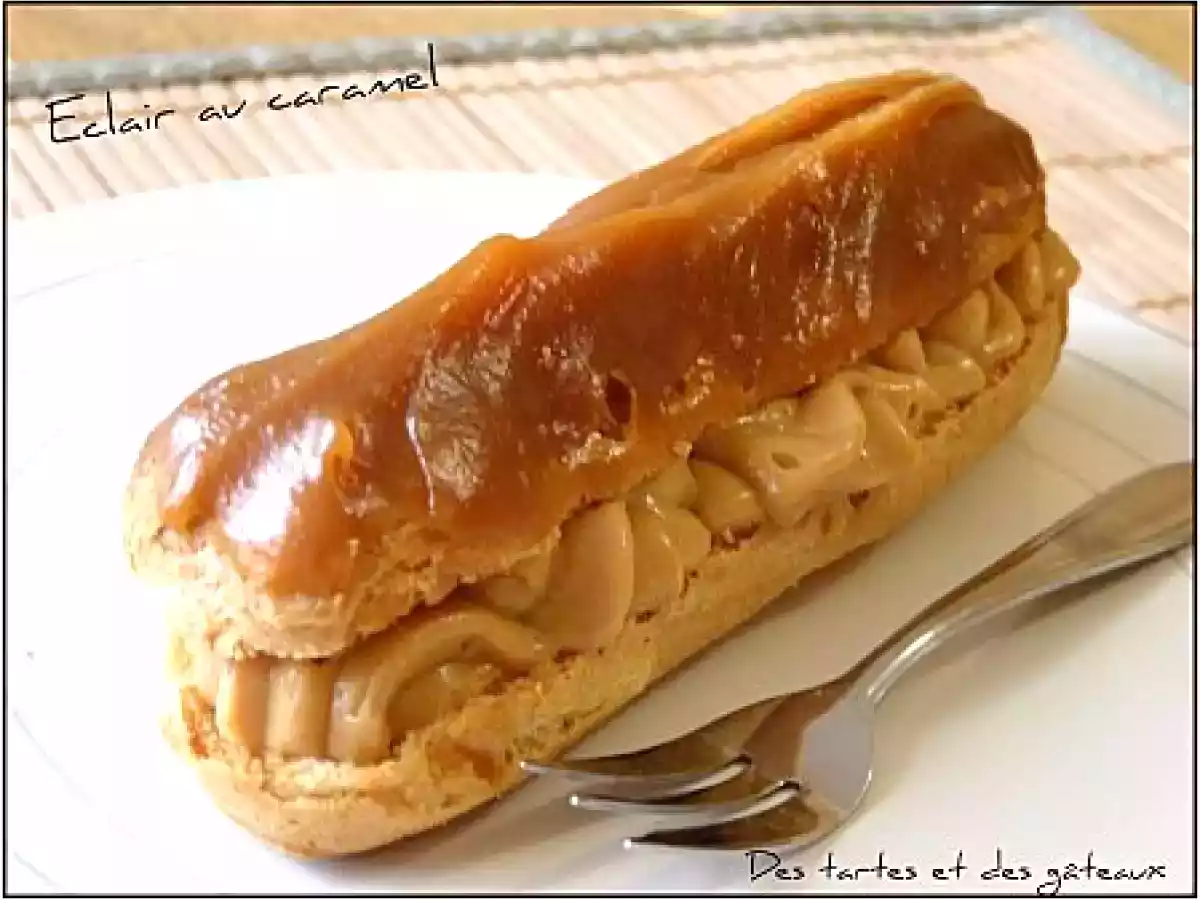 Eclair au caramel beurre salé !