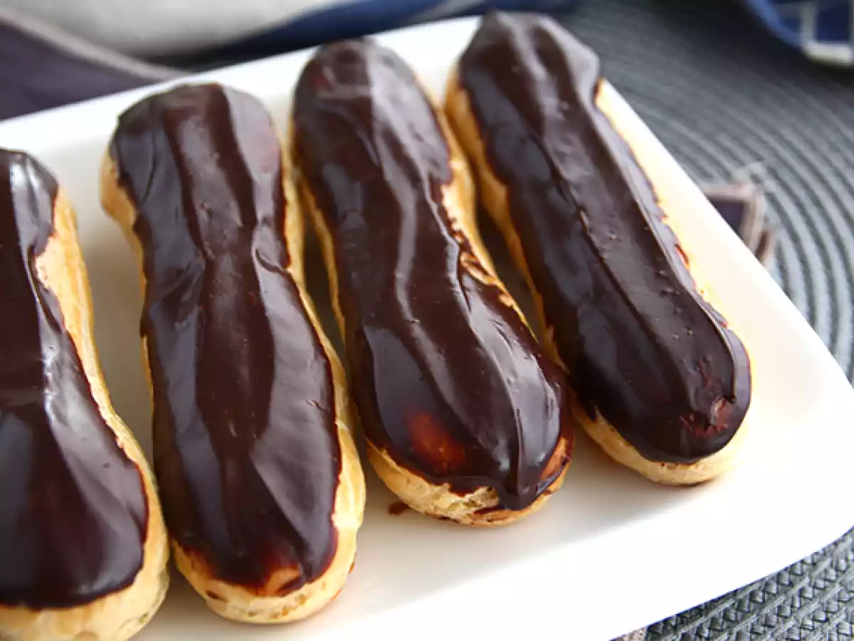 Éclairs au chocolat (expliqués pas à pas) - photo 3