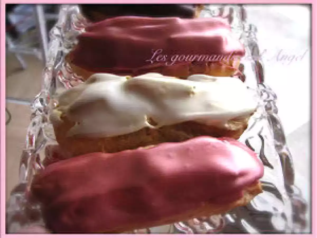 Eclairs cassis de Bourgogne, chocolat guanaja et vanille de Madagascar - photo 2