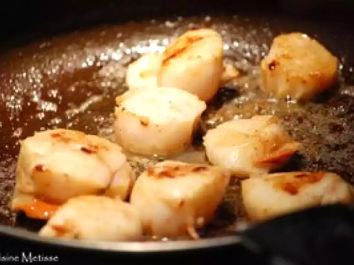 Ecrasée de pommes de terre aux saint jacques et aux truffes - photo 6
