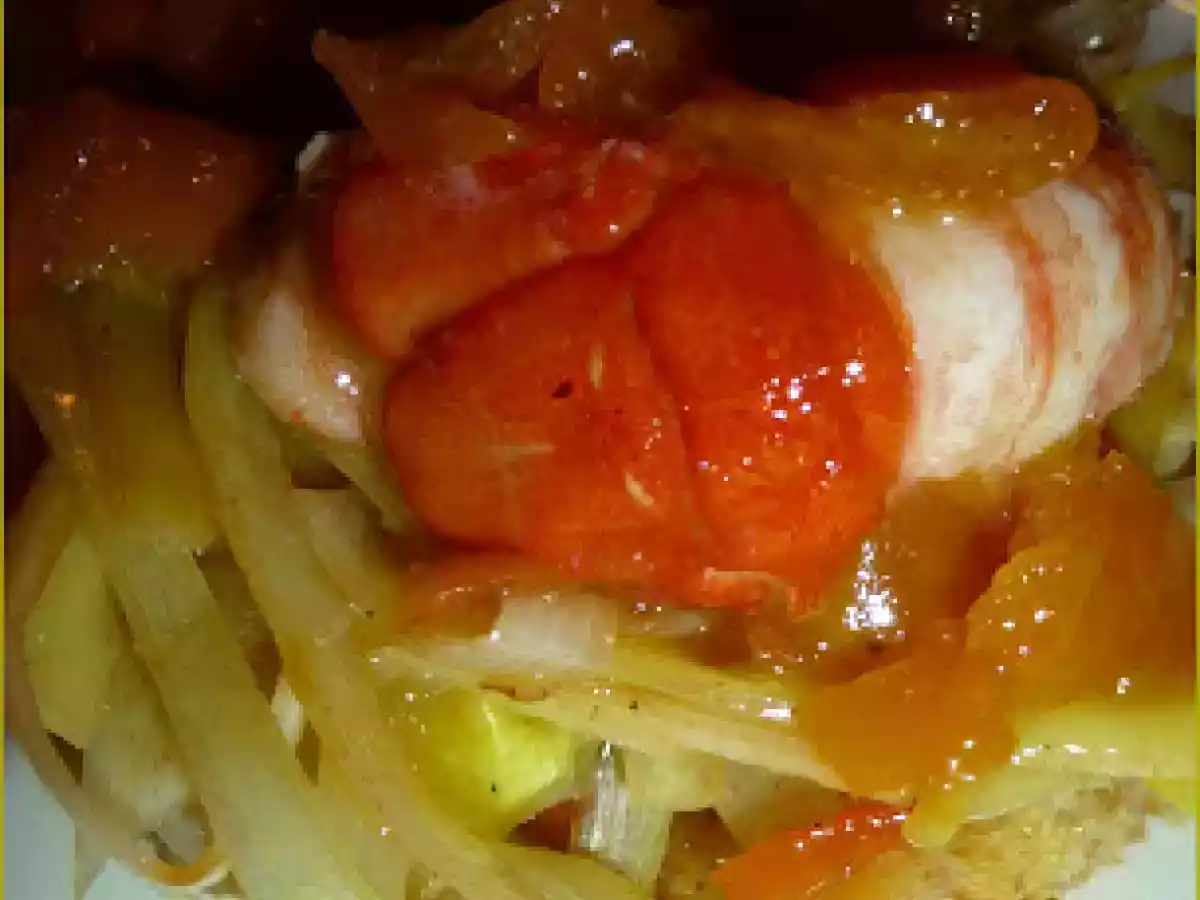 Ecrevisses aux Agrumes et Biscuit au Pain