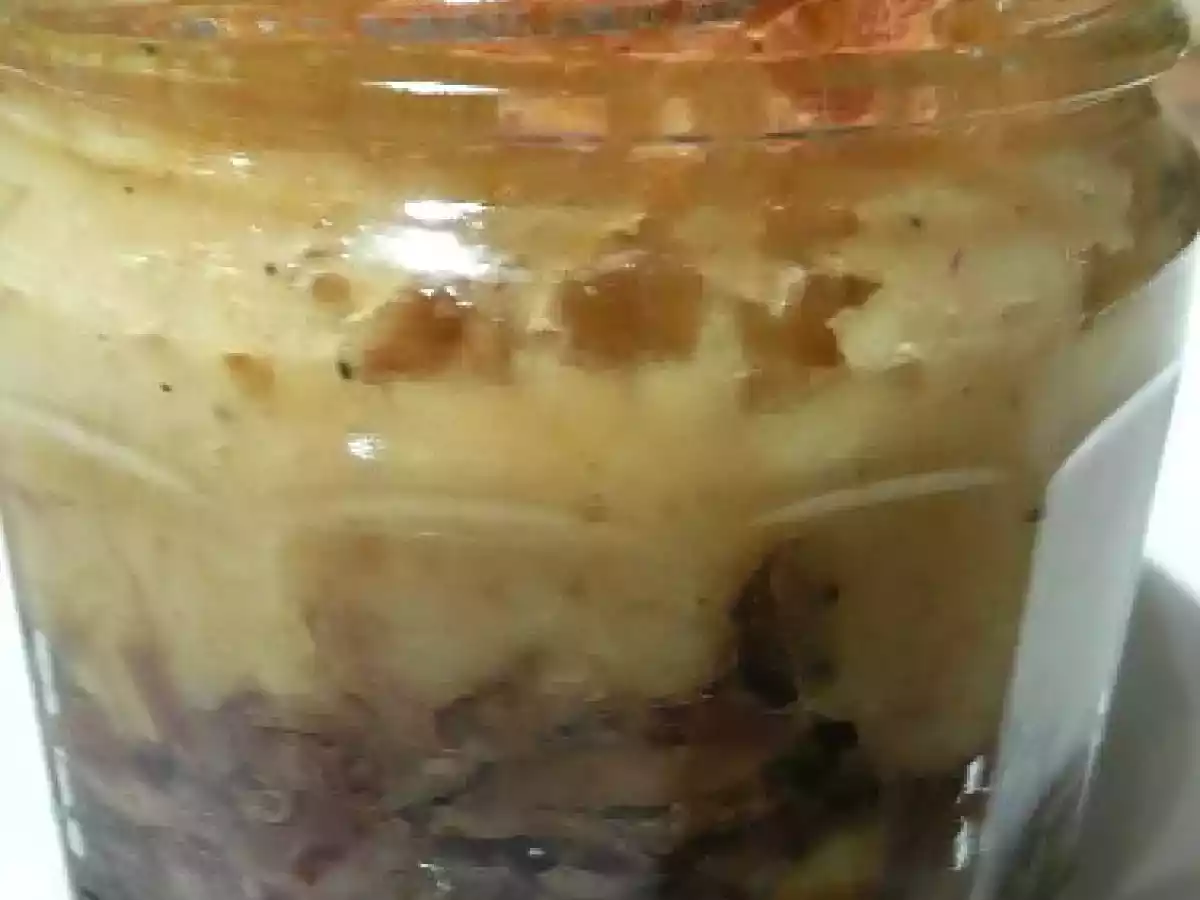 Effilochée de canard et purée de céleri