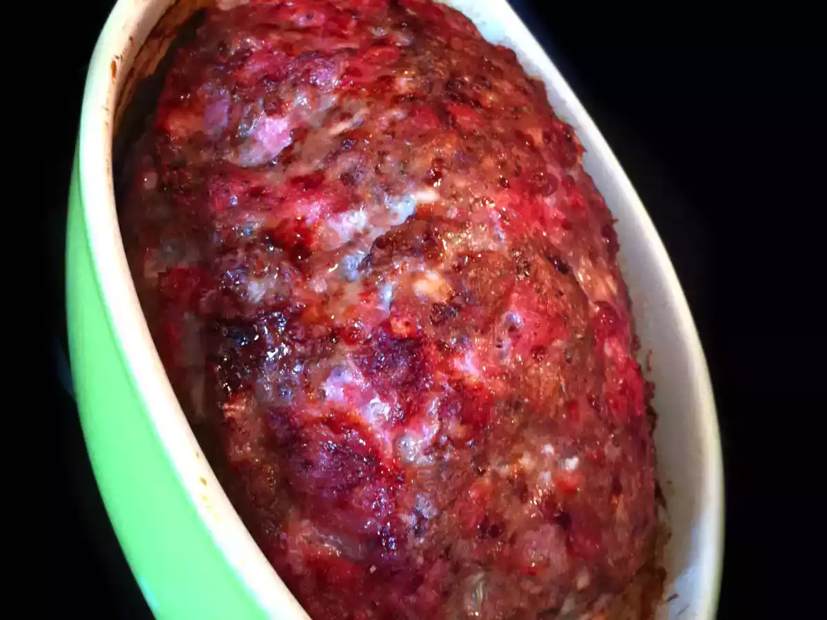 Egg Meatloaf (Pain de viande à l'oeuf surprise) - photo 2