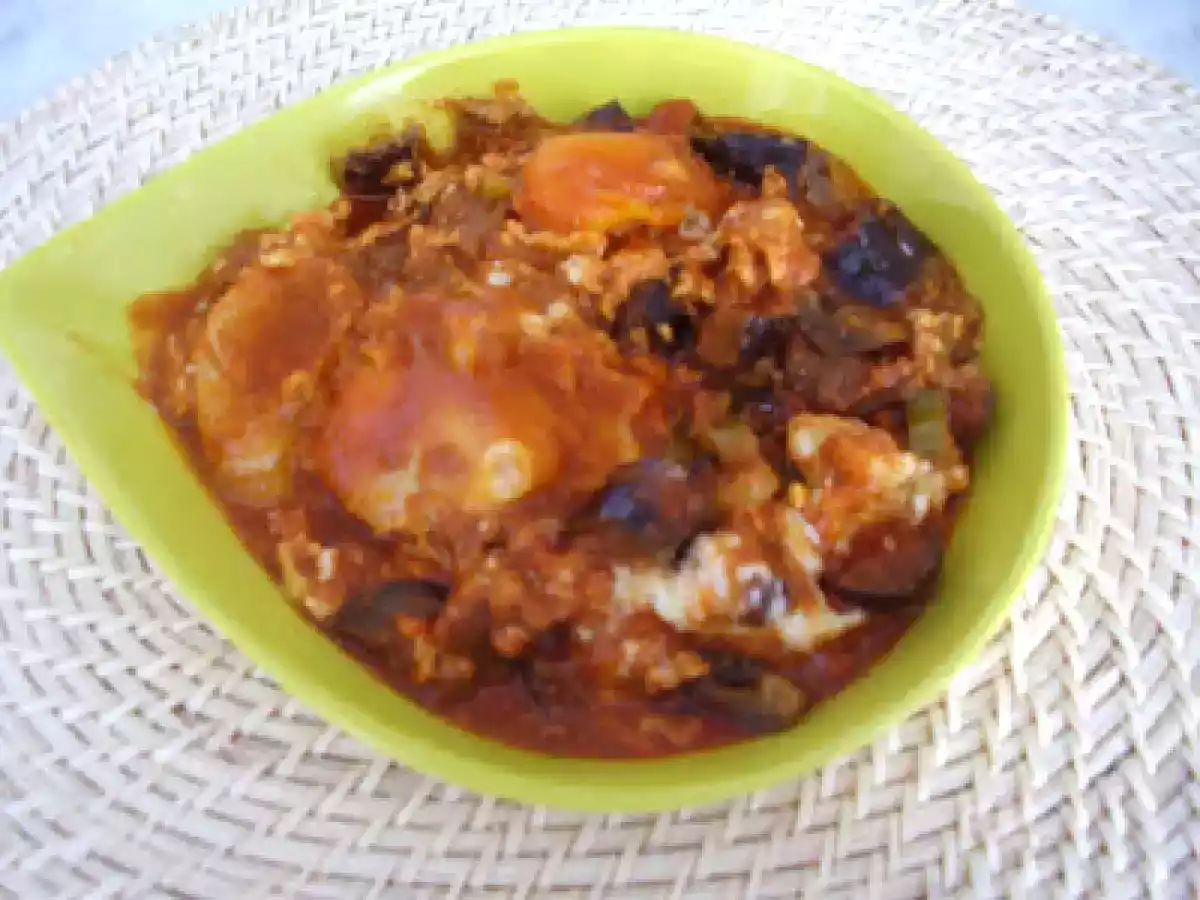 Ejjet baba ou Ojja aux aubergines