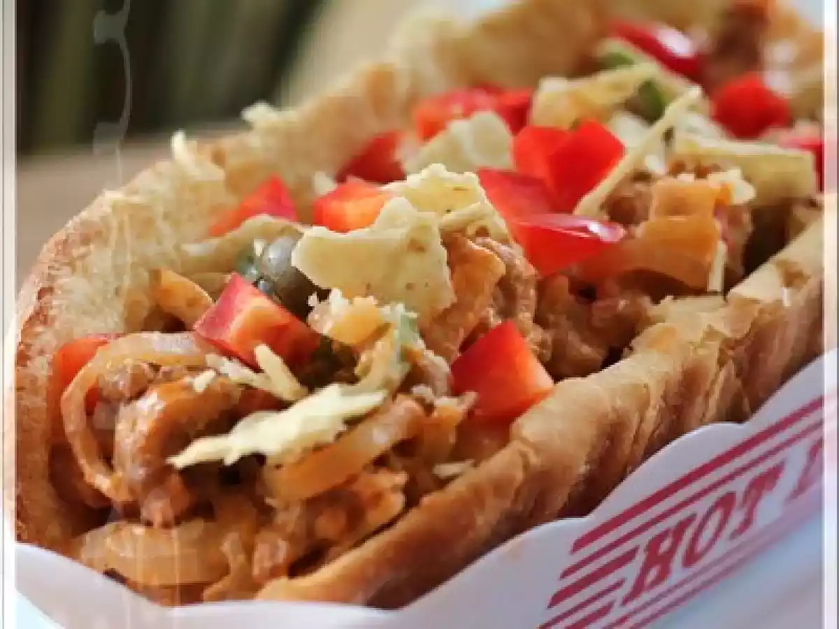 El Senor Hotdog à la façon nachos