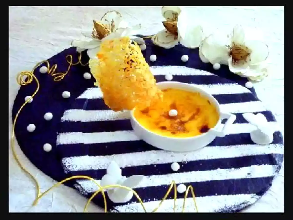 Elle et Vire et le test crème brûlée........