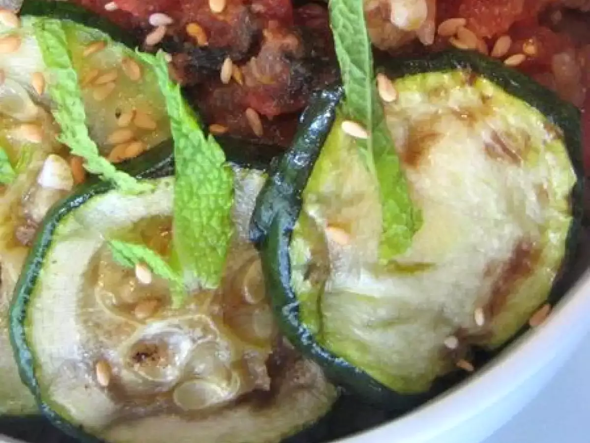 Emincé de boeuf à la menthe et au citron confit ou ma nourriture au bol - photo 2