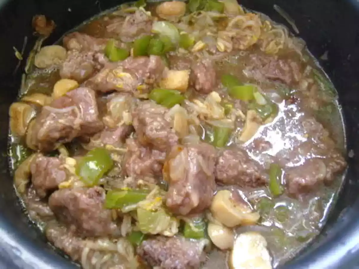 Emincé de boeuf aux pousses de soja - photo 3