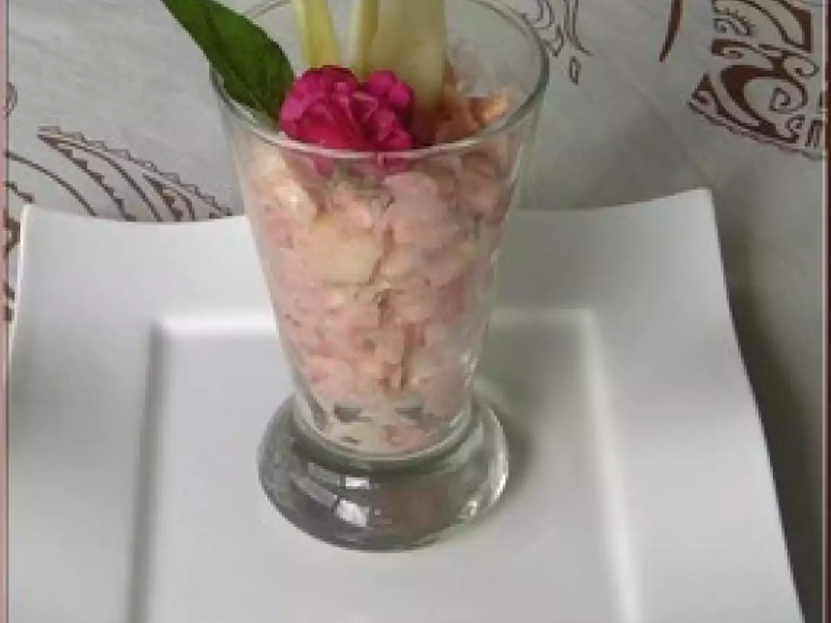 Emincé de chou chinois au tarama