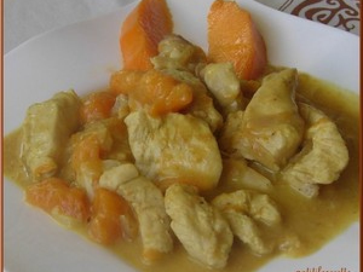 Recette d'émincé de dinde au curry et à la mangue