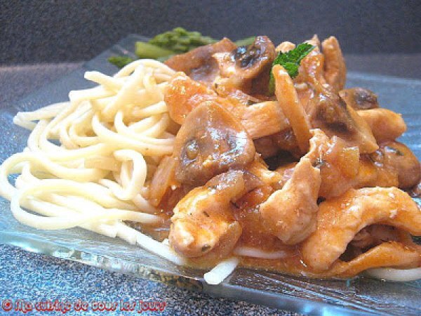 Бефстроганов Из Курицы Фото